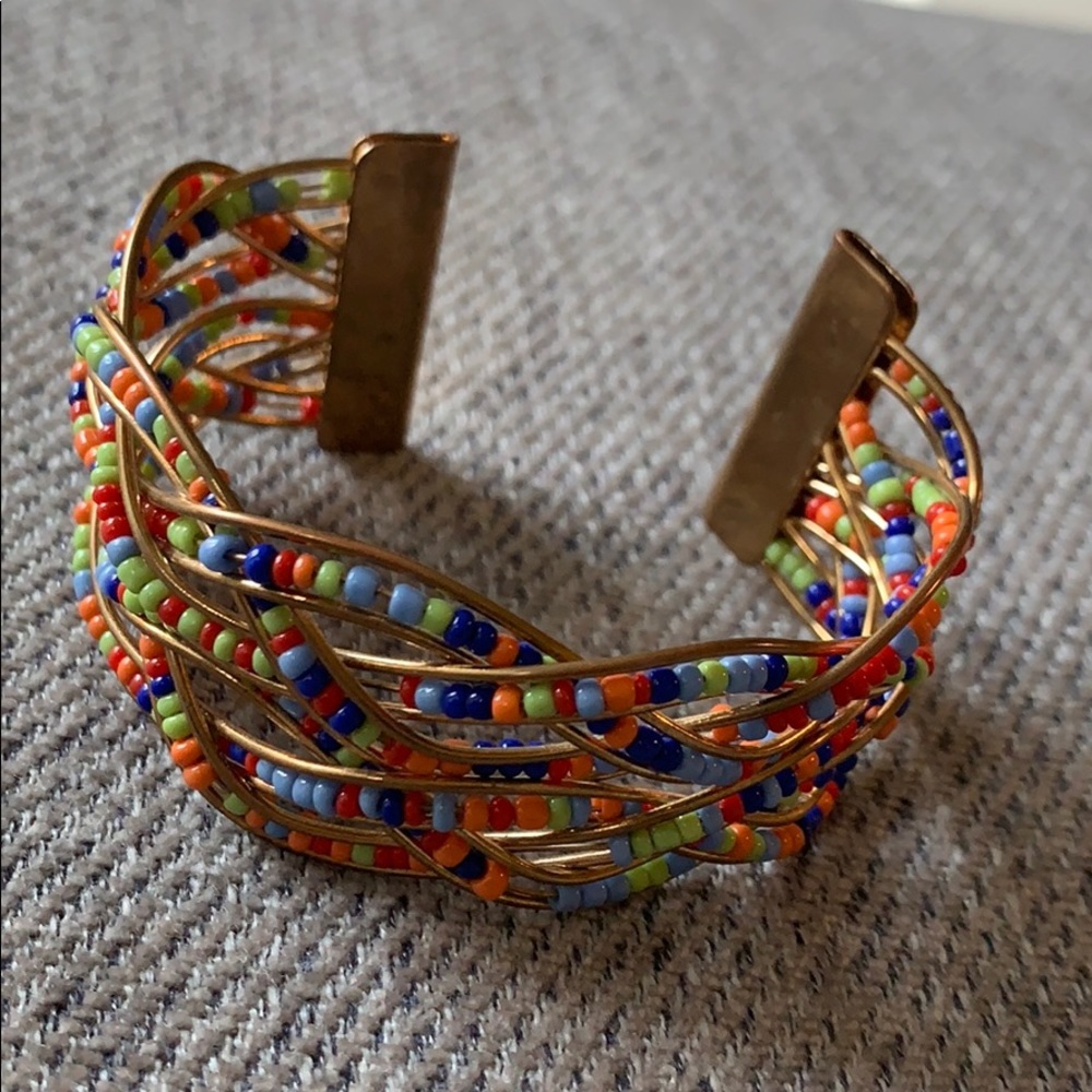 African  Masai beads adjustable handmade bracelet